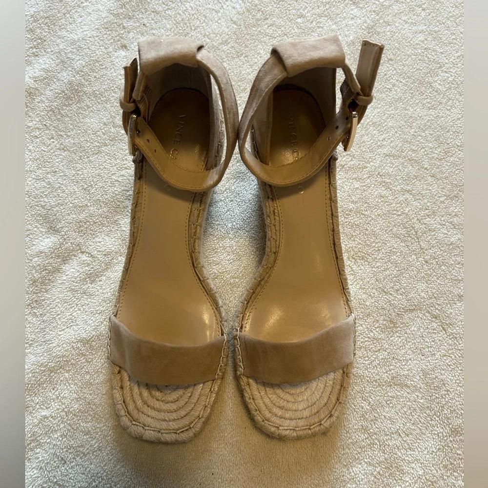 Vince Camuto‎ Beige Espadrille Sandals